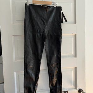 Saint Laurent Leather Leggings - EU 40 - Runs Small